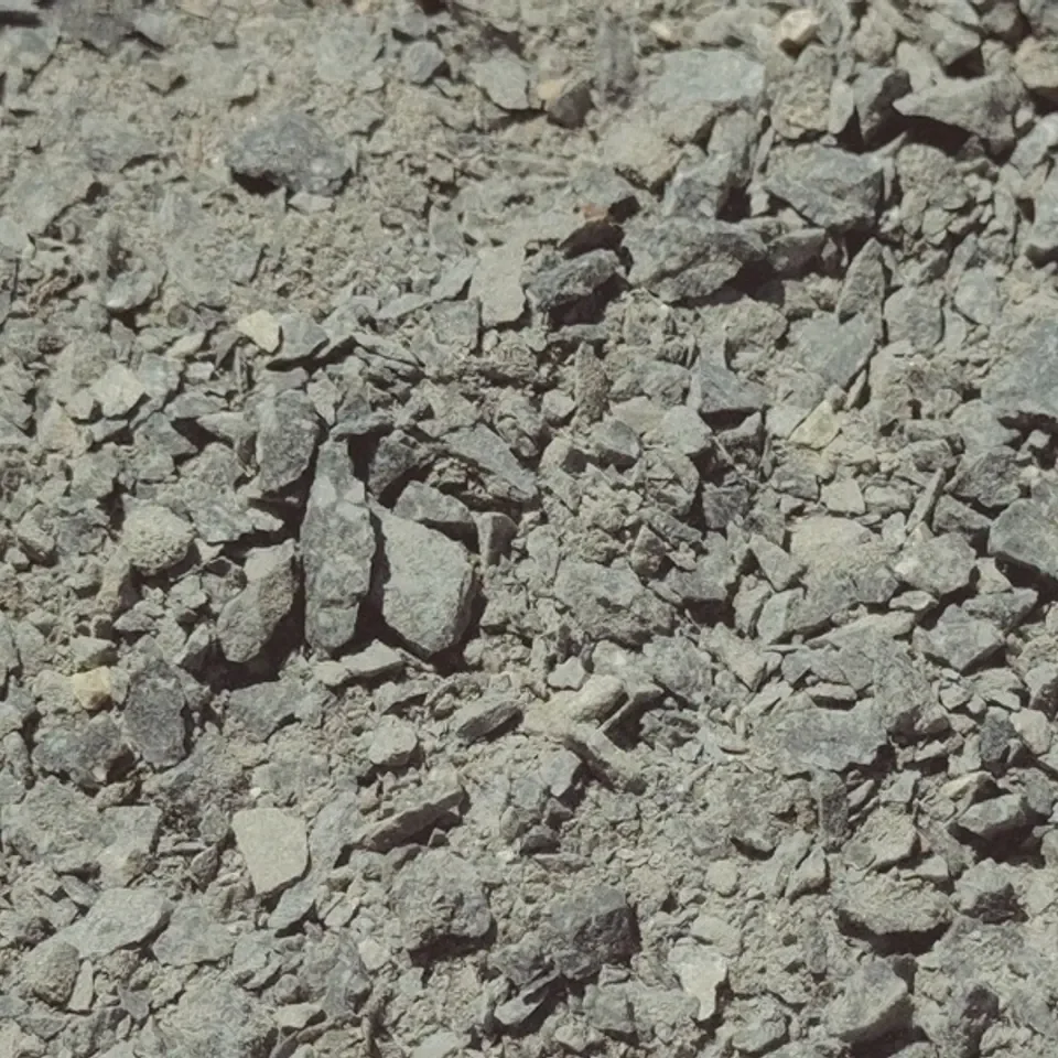 Charcoal gray decomposed granite from Rio Stone
